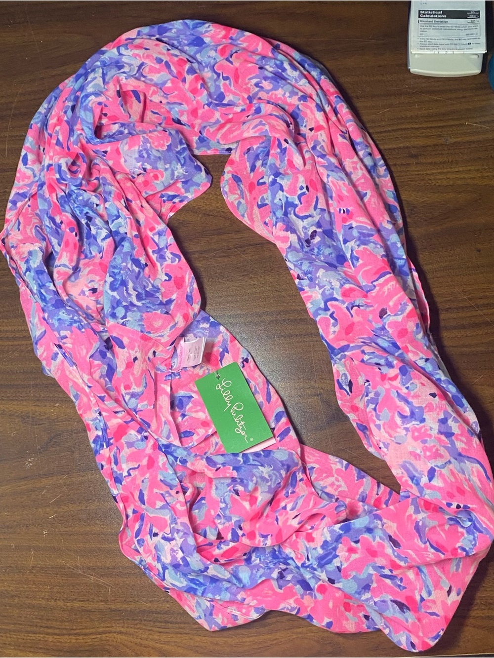 NWT Lilly Pulitzer Infinity Scarf